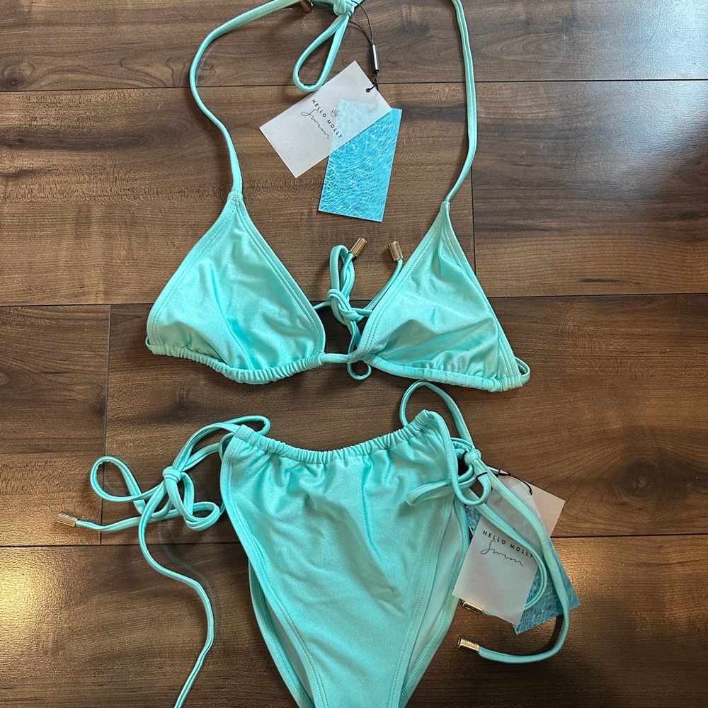 Aqua Blue Bikini Set